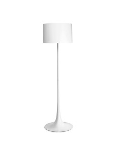 Lampara Tulipan de Pie - Blanco