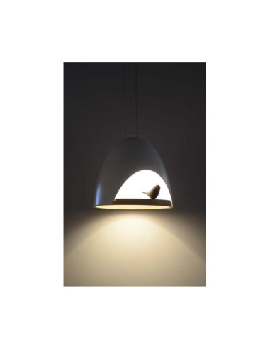 Lampara Colgante Nido - Negro