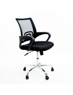 Silla Juvenil Manchester Rejilla Negro