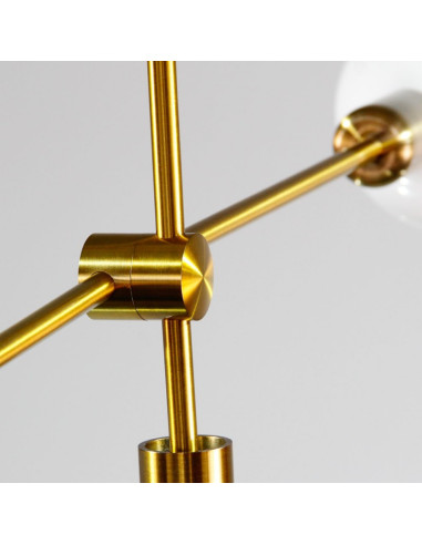 Lampara de techo Stick Dorada